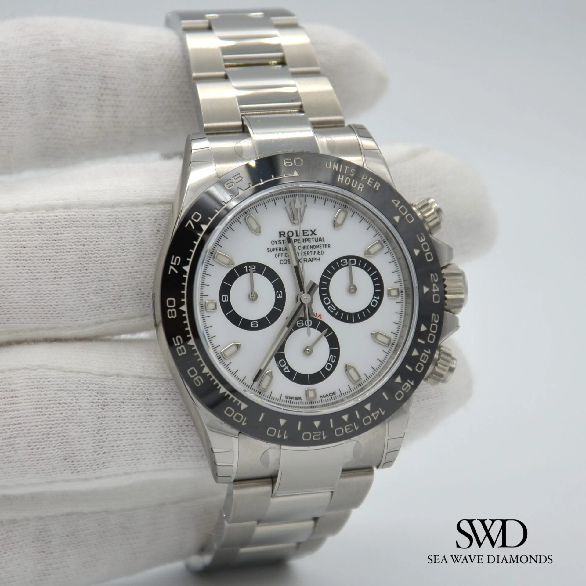 Rolex Daytona White Dial Ceramic Bezel 116500LN