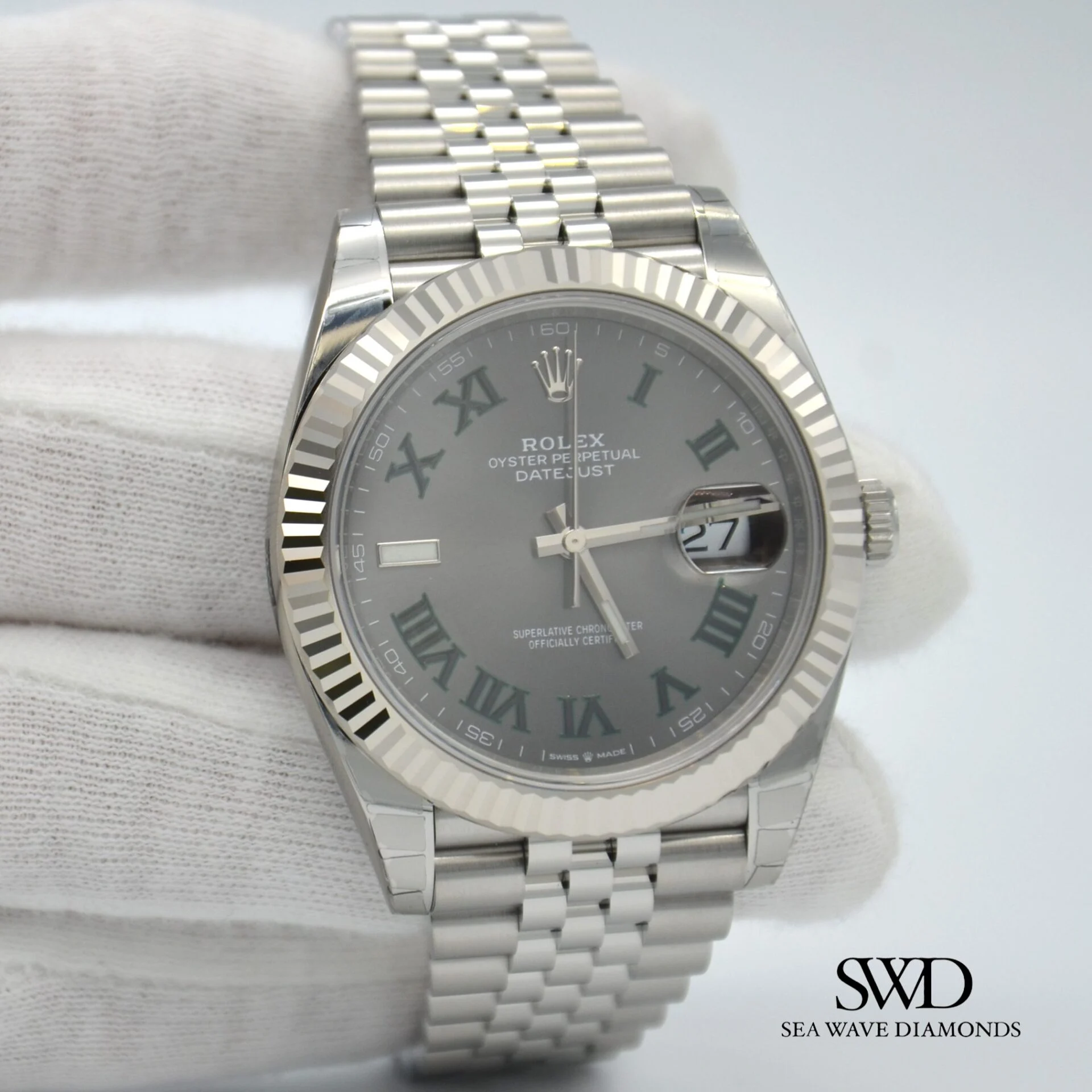 Rolex Datejust Wimbledon Dial 126334