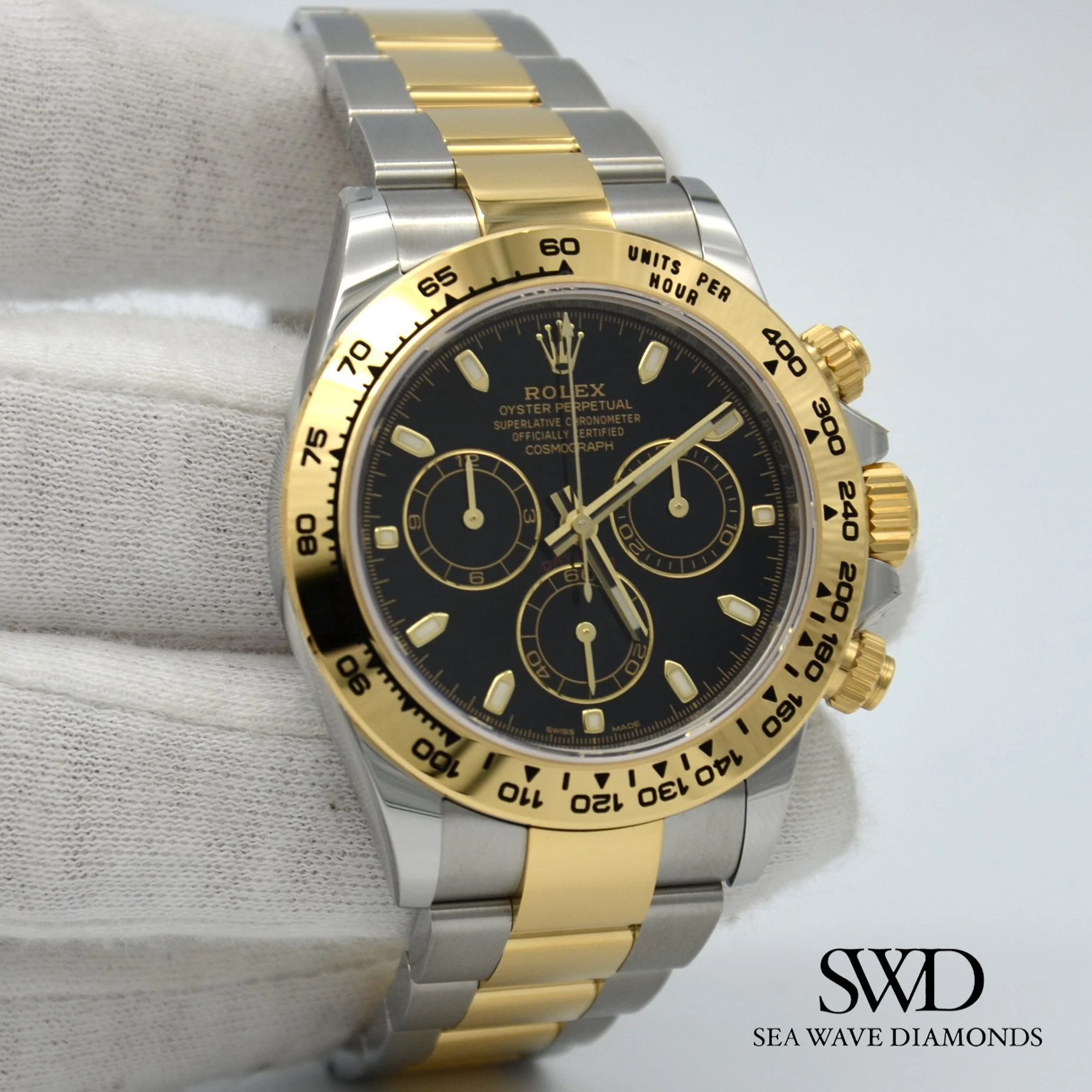 Rolex Daytona Two-Tone Black dial 116503