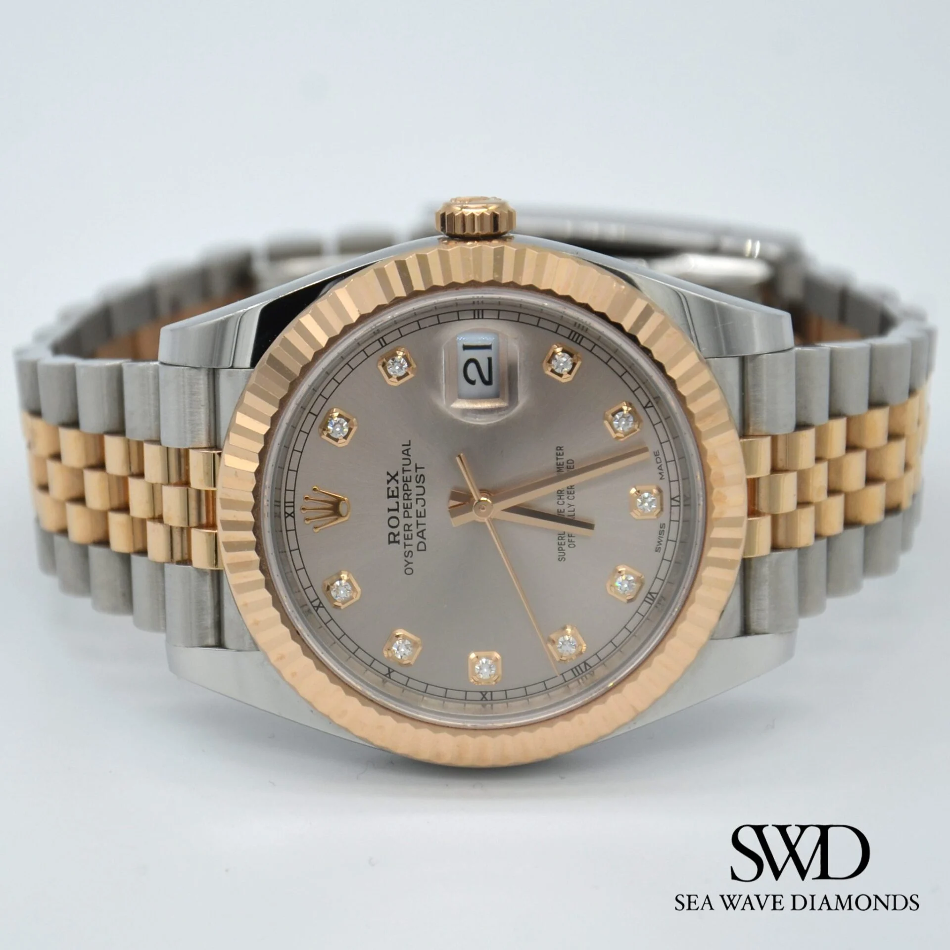 Rolex Datejust Sundust Diamond Dial 126331
